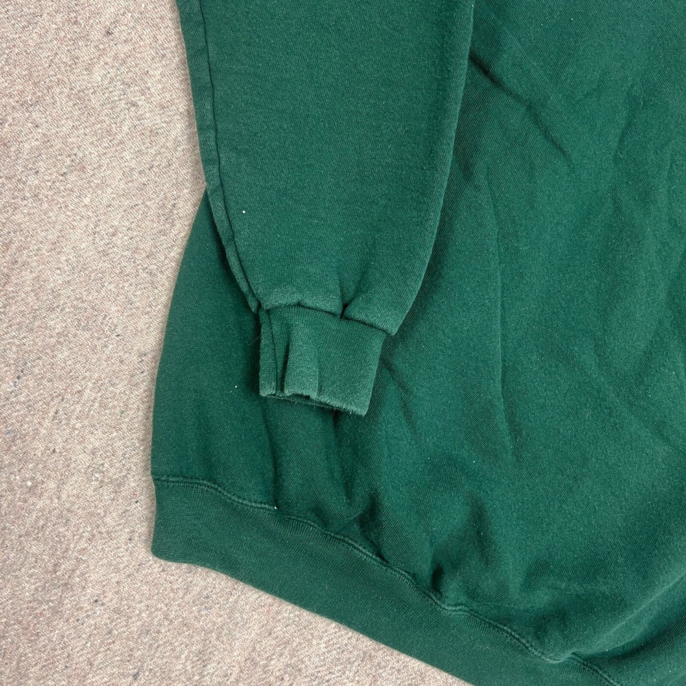 Vintage Green Bay Packers Sweatshirt Mens Large Green 1990s Super Bowl NFL - Picture 5 of 11